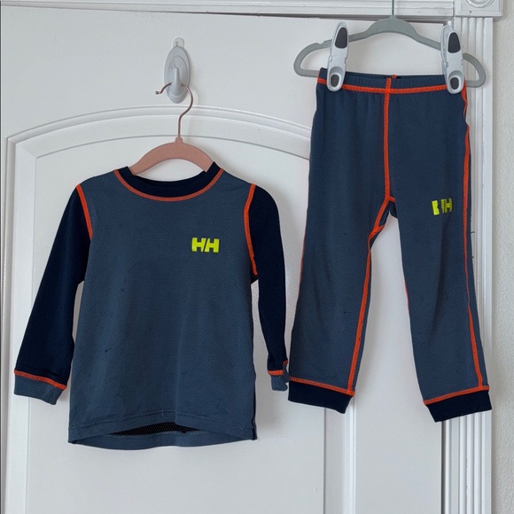 Helly Hansen LIFA base layer set top shirt bottoms kids 3/98 - Picture 1 of 13